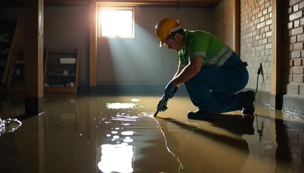 Professional water damage restoration services in Roebling, NJ